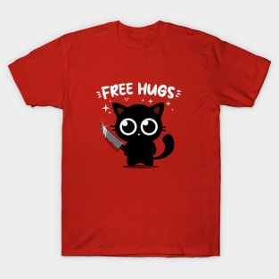 Free Kitty Hugs T-Shirt